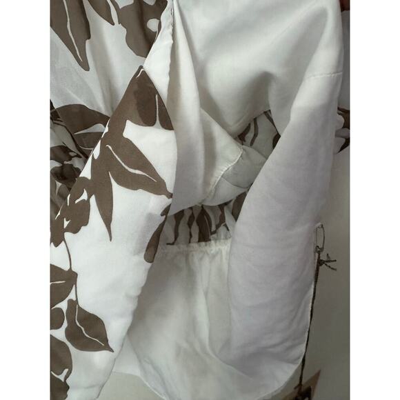 NWT Eva Mendes by New York and Company sheer puff sleeve wrap blouse size small - Picture 9 of 13